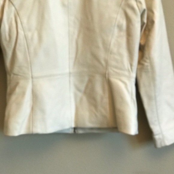 Wilson’s Leather S white leather jacket fluffy - Picture 8 of 9